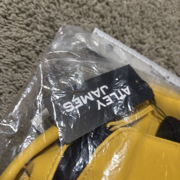 Atley James Backpack Yellow *NEW WITH TAGS* Designer In Original Bag Rare!! - Picture 6 of 7